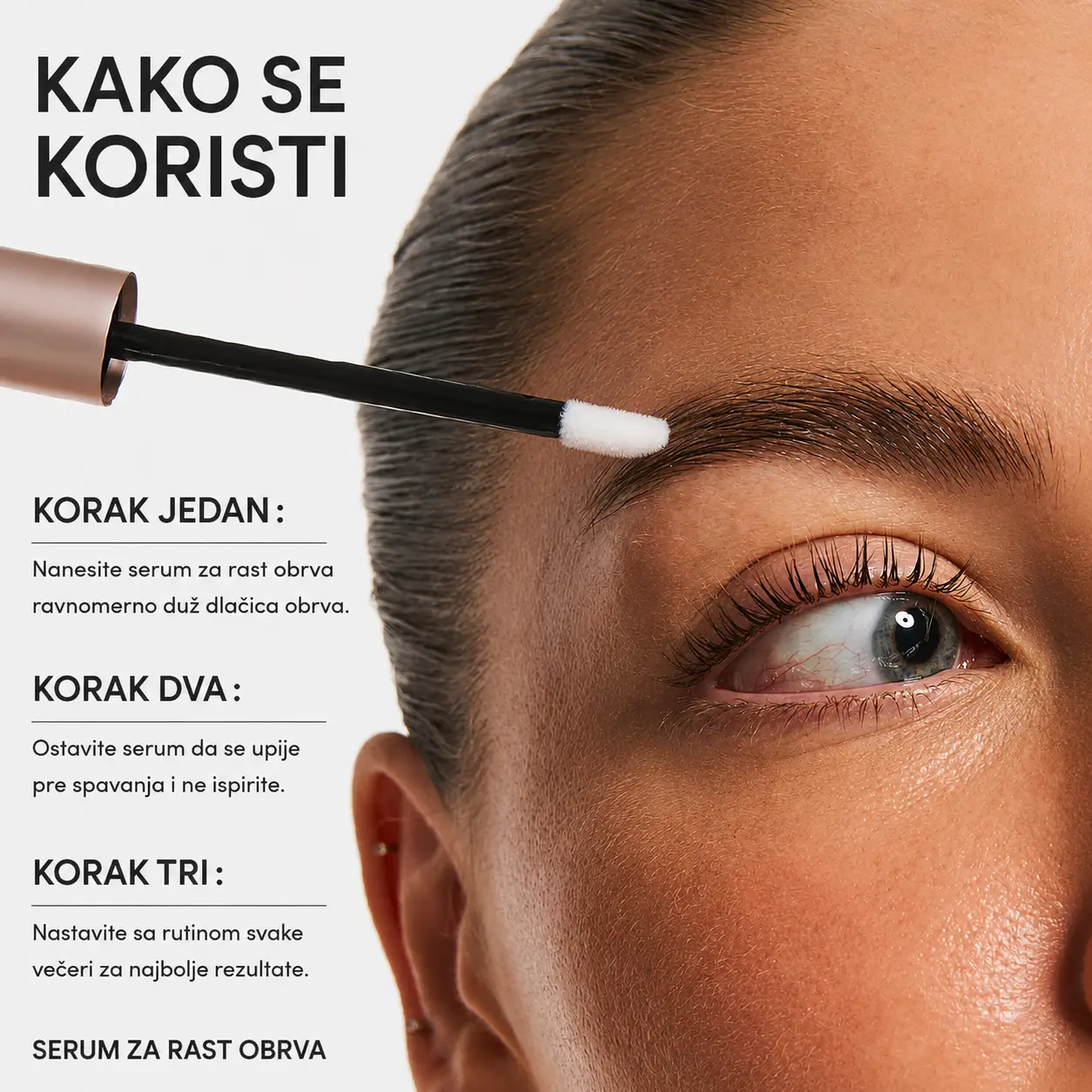 Serum za rast obrva PureBrow